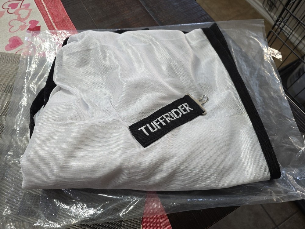 TuffRider Comfy MESH Fly Sheet 48 White