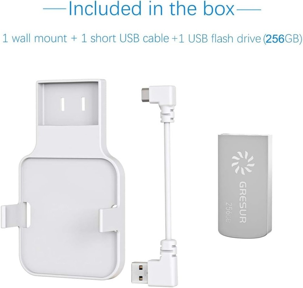 Secure & Lightweight 256GB USB Flash Drive with Easy Blink Sync Module Mount