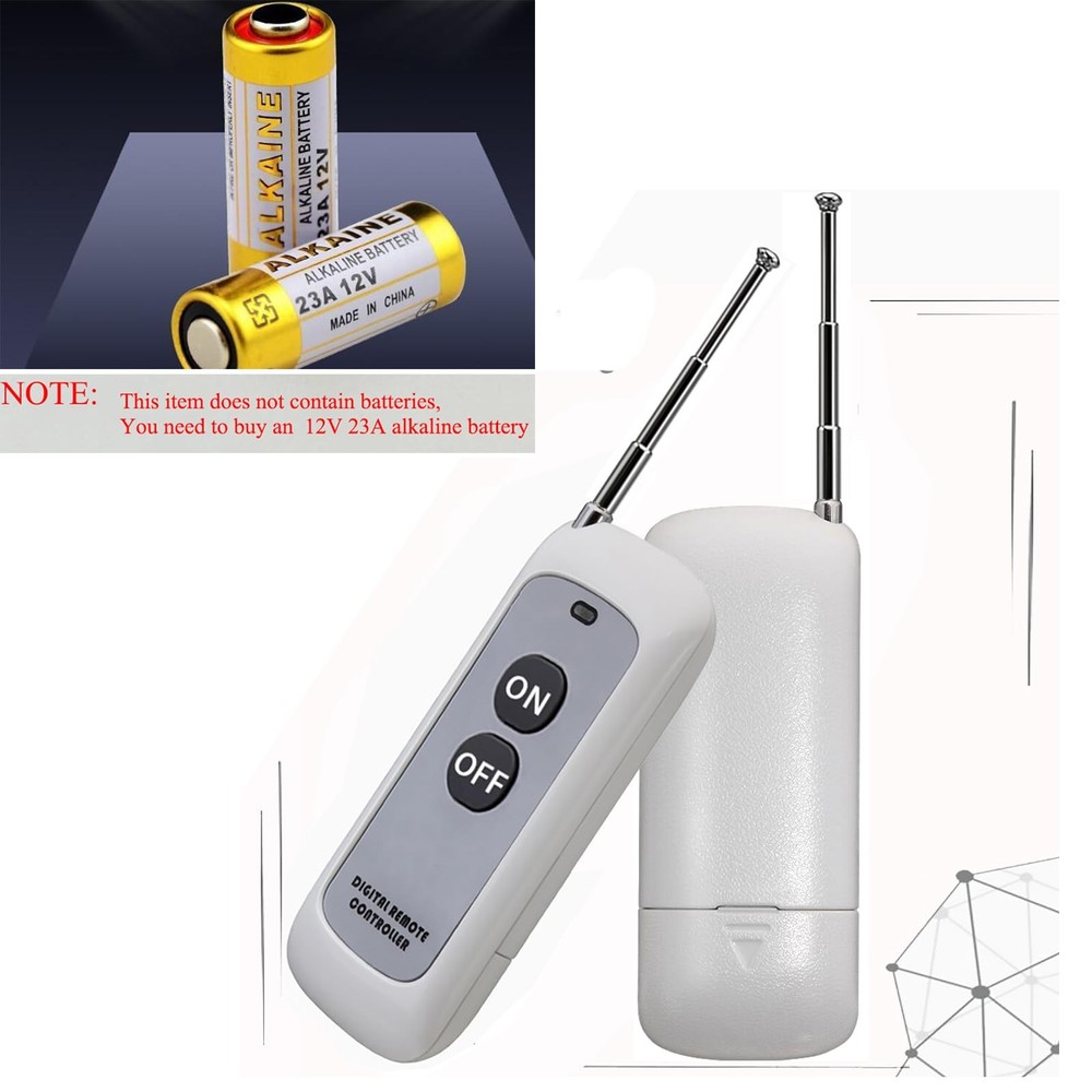 Wireless Remote Control Switch DC 12V�72V 40A Relay Long Range RF