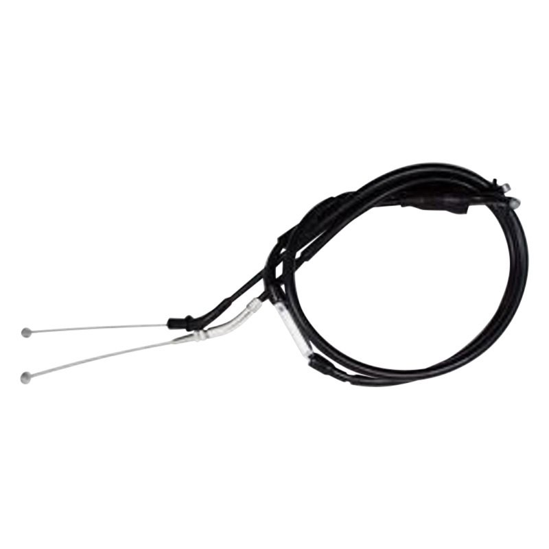 Motion Pro Black Vinyl Throttle Push-Pull Cable Set