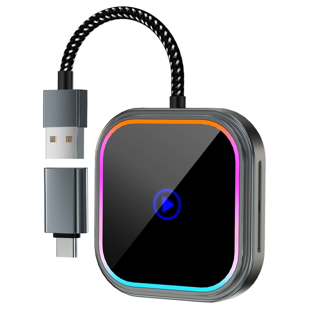 Wireless CarPlay/Android Auto Adapter For Apple Android Wireless Carplay Dongle