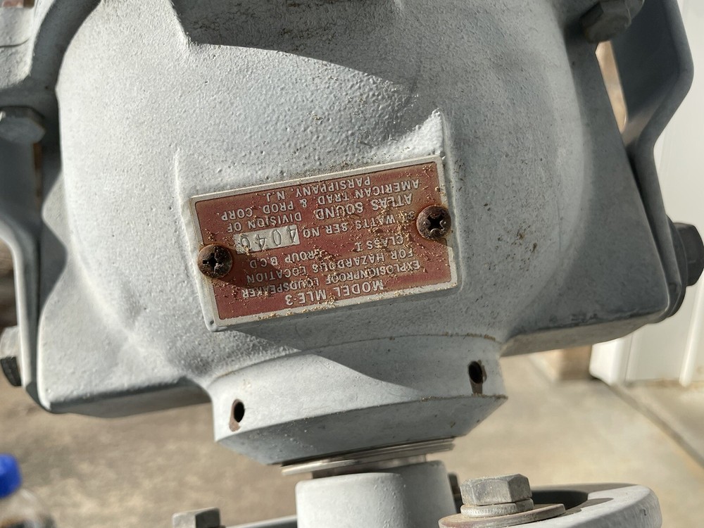 atlas sound explosion proof loud speaker