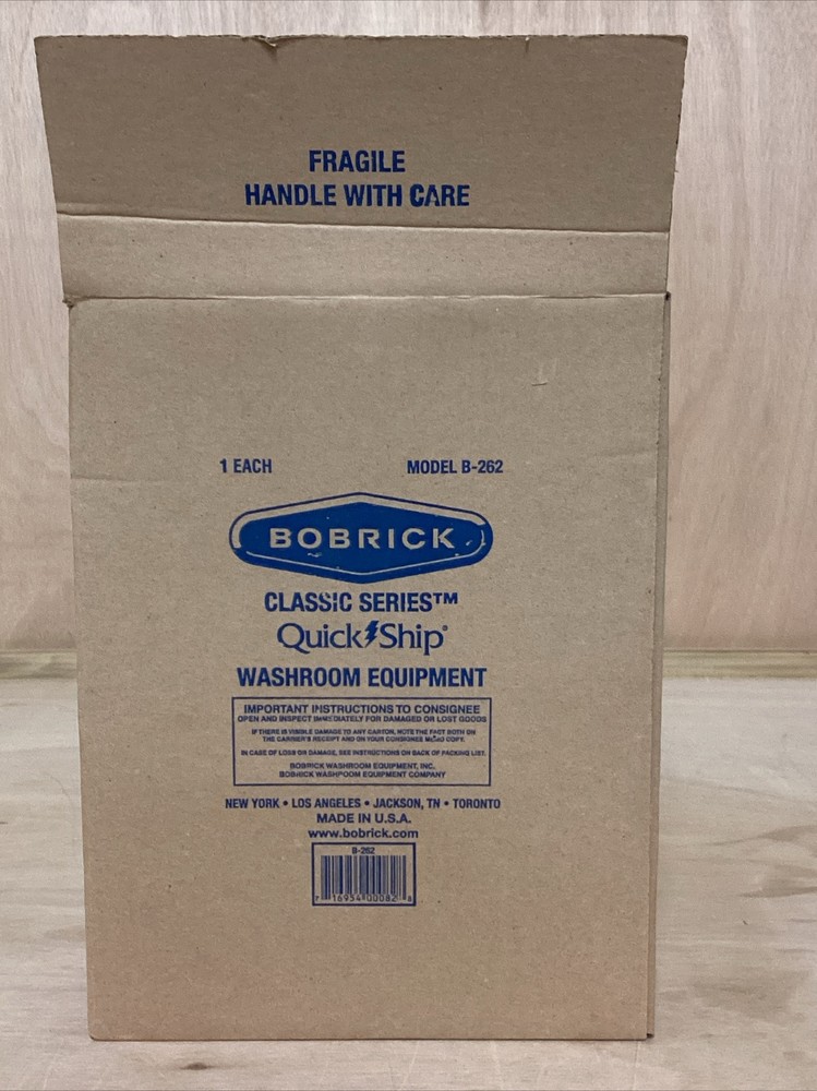 BOBRICK B262 MULTI FOLD PAPER TOWEL DISPENSER