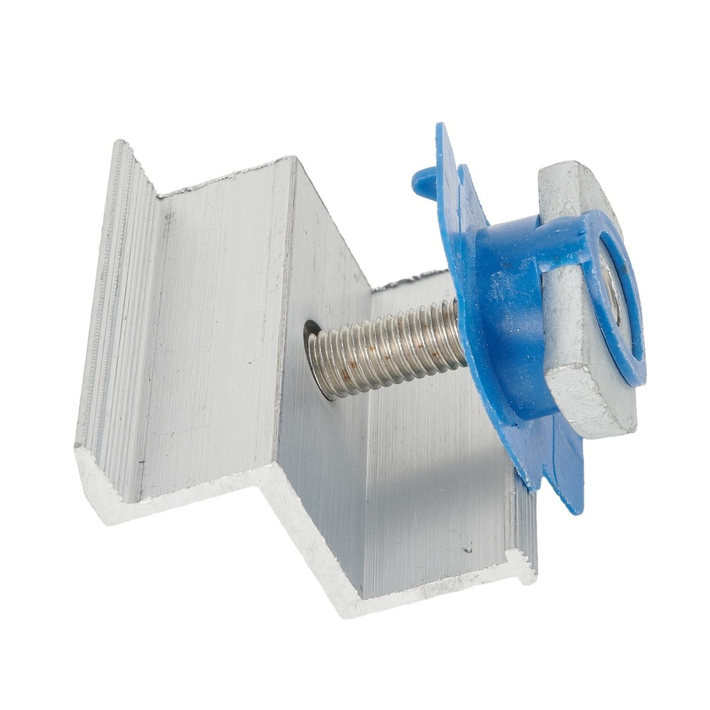 12P Solar Panel Bracket Clamps Module Clamp Solar Panel Holder For-Mounting-Rail