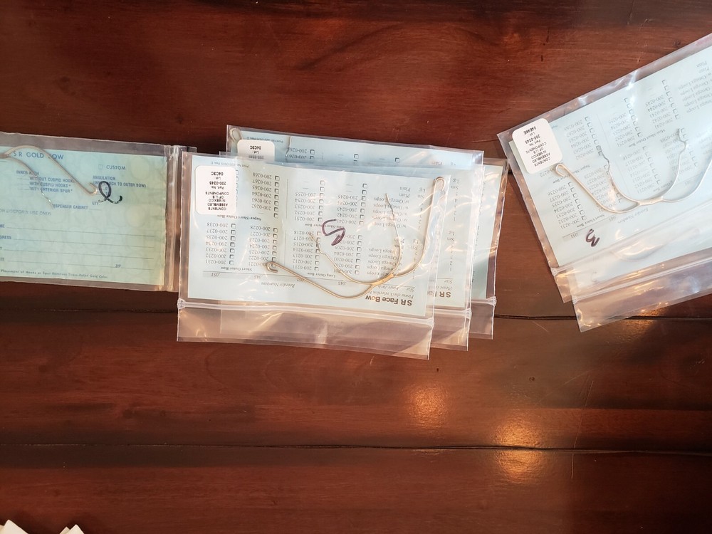 MASSIVE  Orthodontic Headgear ,bow ,straps lot