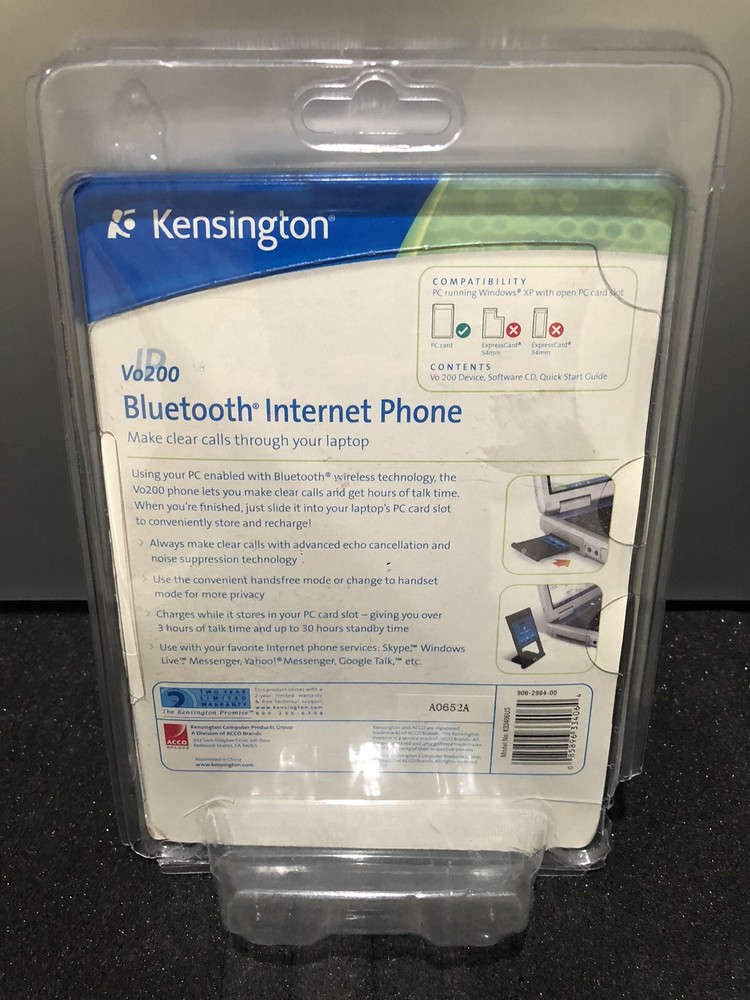 Kensington Vo200 Bluetooth Internet Phone