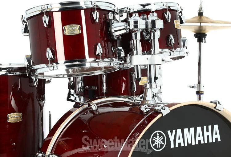 Yamaha Stage Custom Birch Shell Pack - 5pc - Cranberry Red