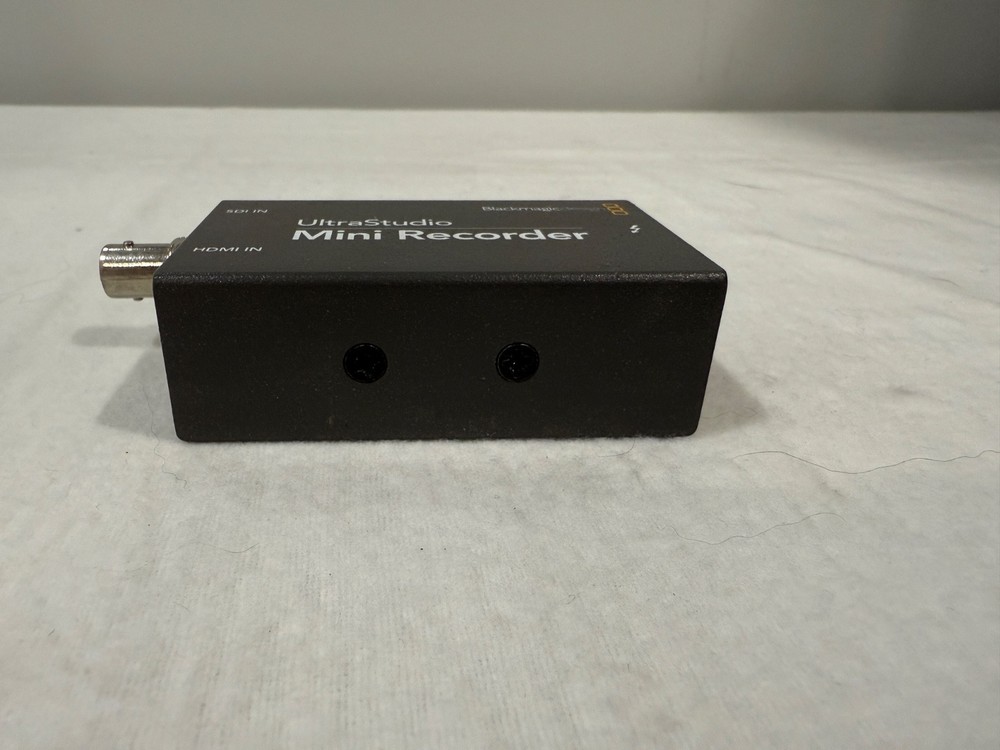 Blackmagic Design UltraStudio Mini Recorder Audio Recording Thunderbolt