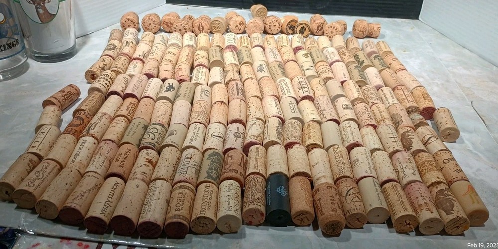 Wine Corks Decorative Used Kitchen Project Winery Decor Restaurant Crafting