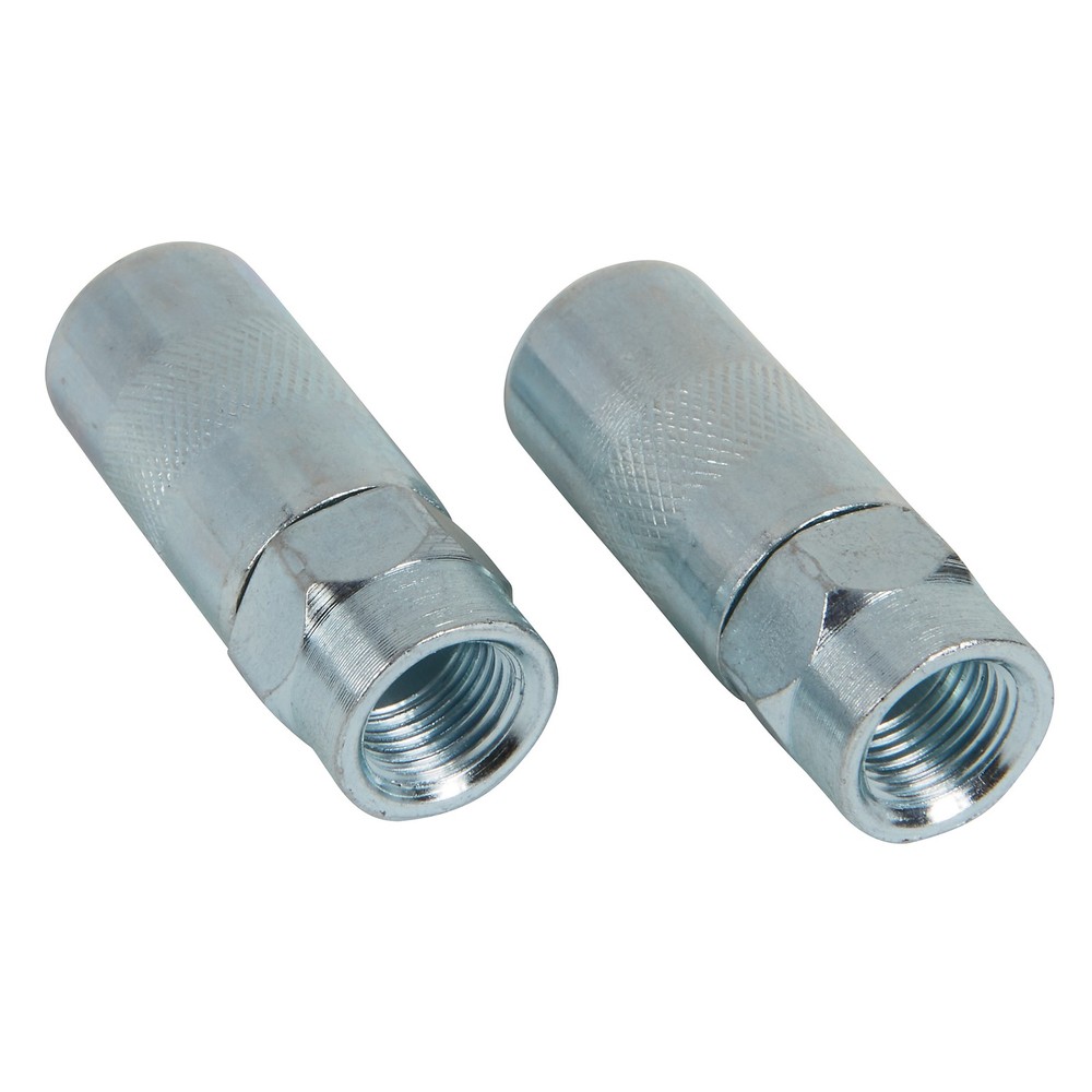 Strongway 4-Jaw Grease Coupler, 2-Pack, 6000 Max. PSI