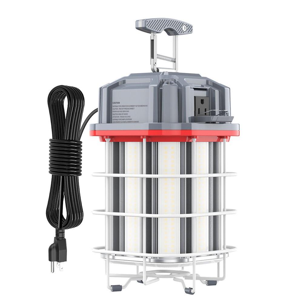 100W LED Temp Jobsite Lightings Linkable Work Light for Construction Workplace