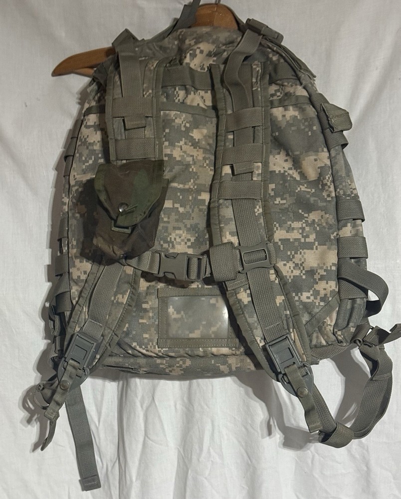 US MILITARY ASSAULT PACK MOLLE II ACU BACKPACK USED
