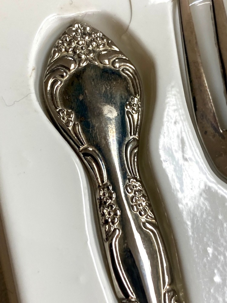 Honors Baby Silverplated Spoon & Fork Set
