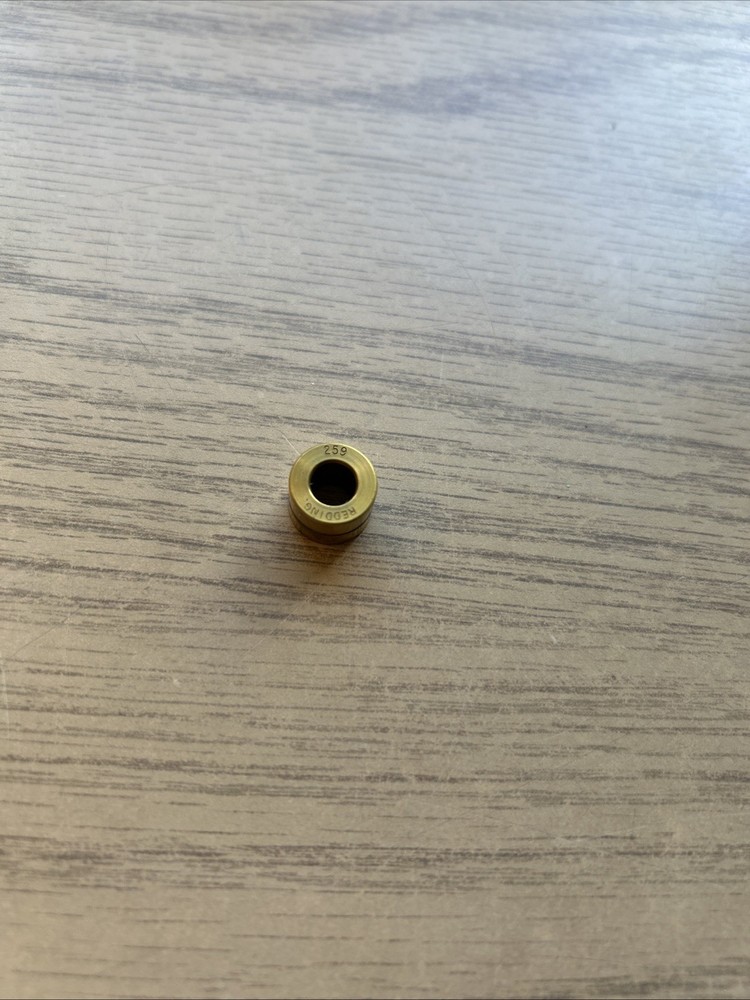REDDING TITANIUM NITRIDE NECK SIZE BUSHING .259