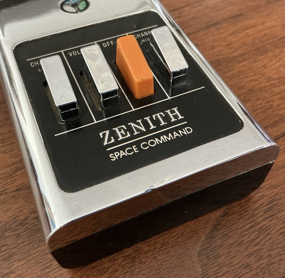 Zenith Space Command TV Remote 4 Push Button "Clicker" Vintage