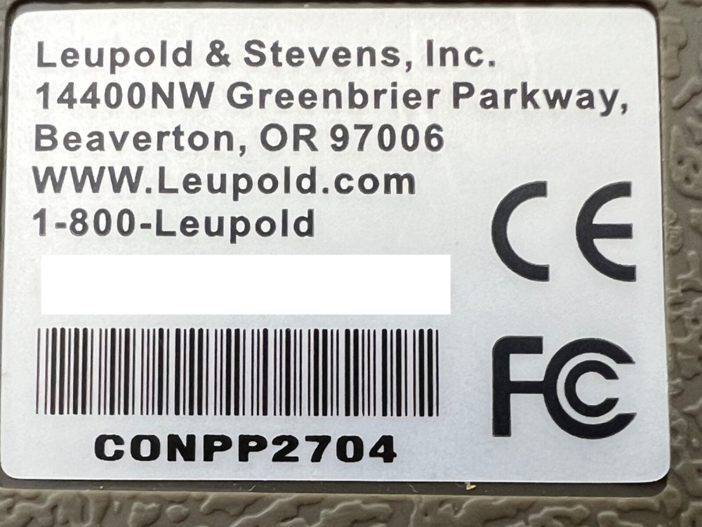 Leupold RCX-1 Game Trail Camera Controller and Camera Included - Great Condition