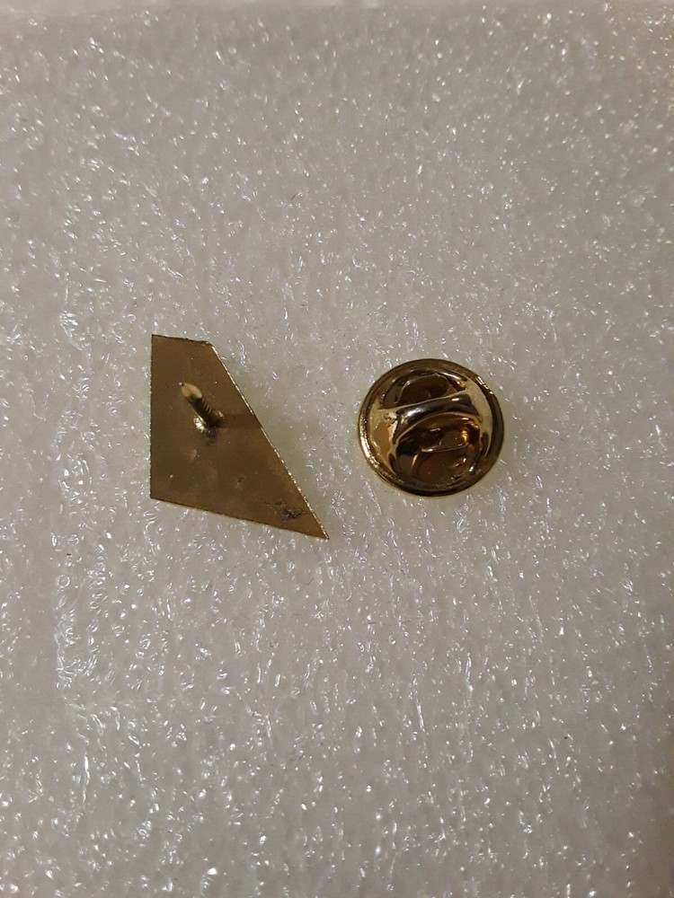 Vintage Jet Airplane Tail Lapel Pin