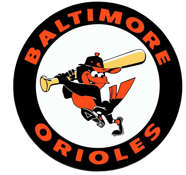 Baltimore Orioles MLB Baseball Sticker Decal S260