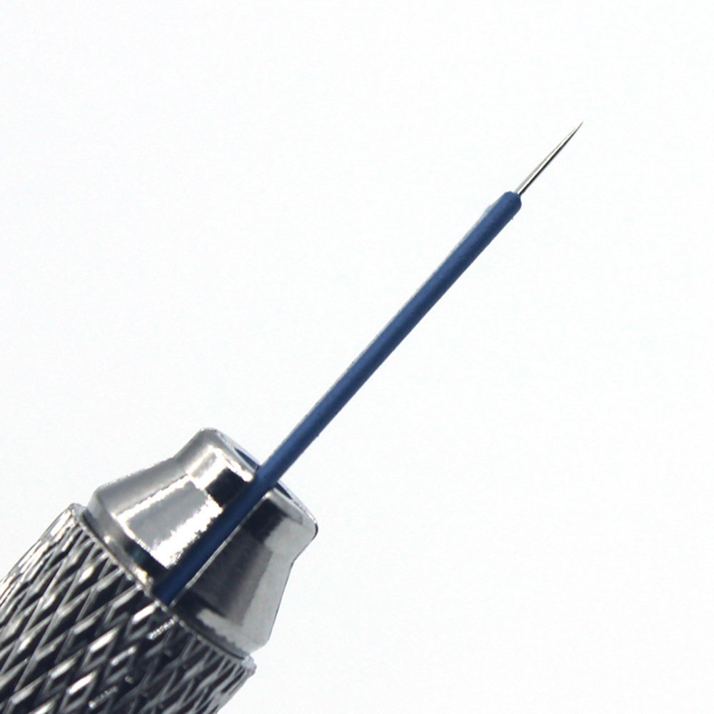 18 Pins Needles Permanent Makeup Eyebrow Tattoo 3D Microblading Bevel Blades