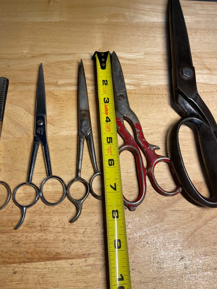 Vintage Scissors Assorted Lot Of 5