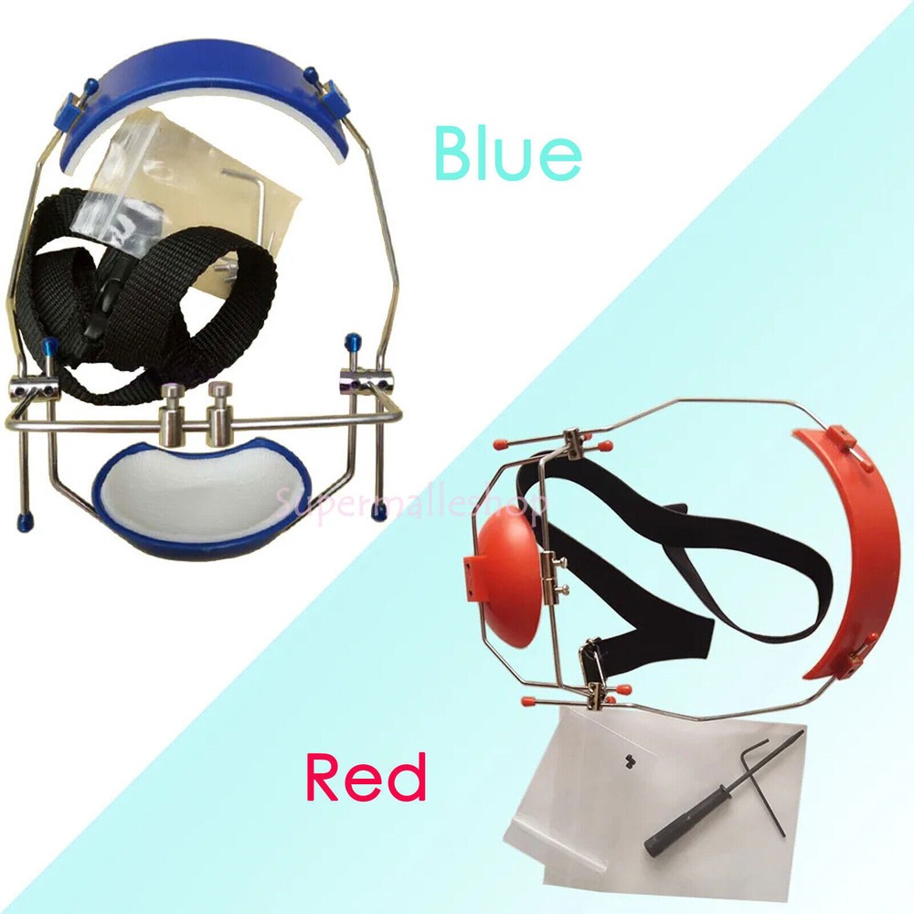 Dental Orthodontic Forward Pull Headgear Face Shield Double Lever Adjustable