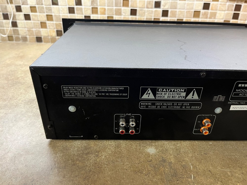 Marantz PMD500 Double Professional Cassette Recorder Deck