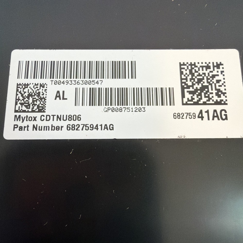Genuine Mopar Controller Module 68275941AG