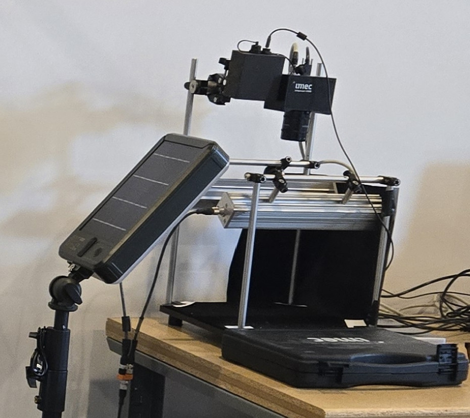 IMEC SNAPSCAN multi-spectral imager full lab setup
