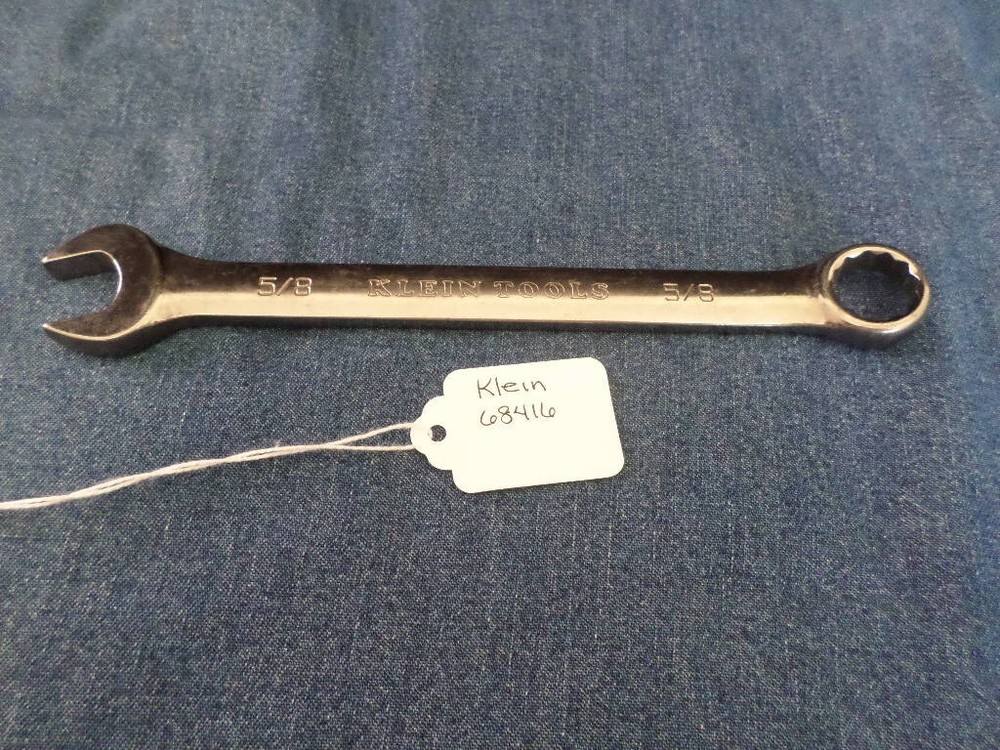 Klein 5/8" Combination Wrench 68416 Polished Chrome Finish