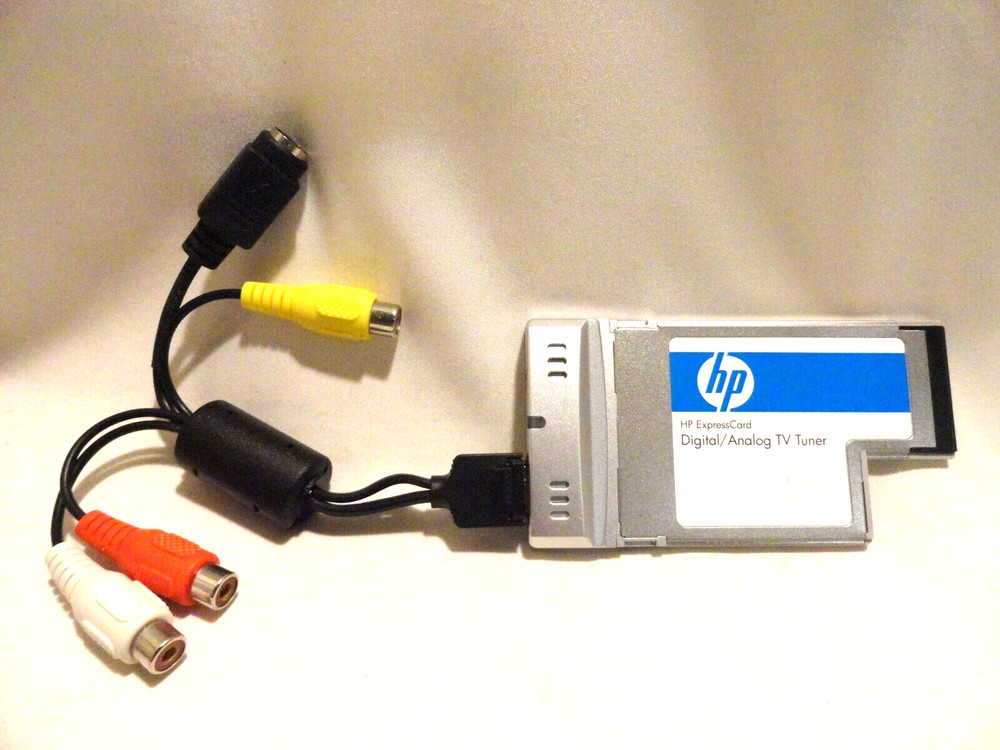 HP EXPRESS CARD DIGITAL/ANALOG TV TUNER🎇