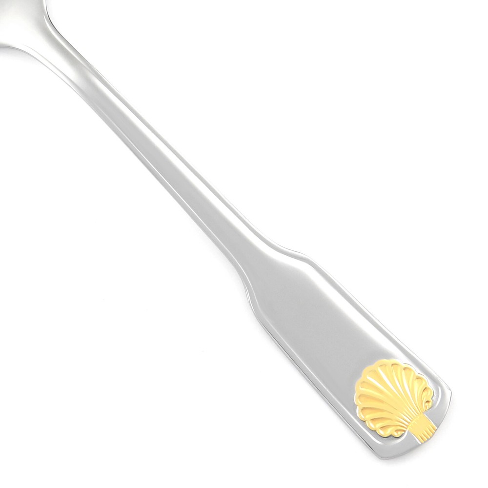 Cambridge GOLD SHELL Stainless Glossy Accent Silverware CHOICE Flatware
