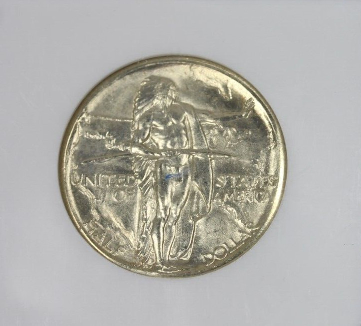 1933-D Oregon Trial Commemorative Half Dollar : NGC MS65