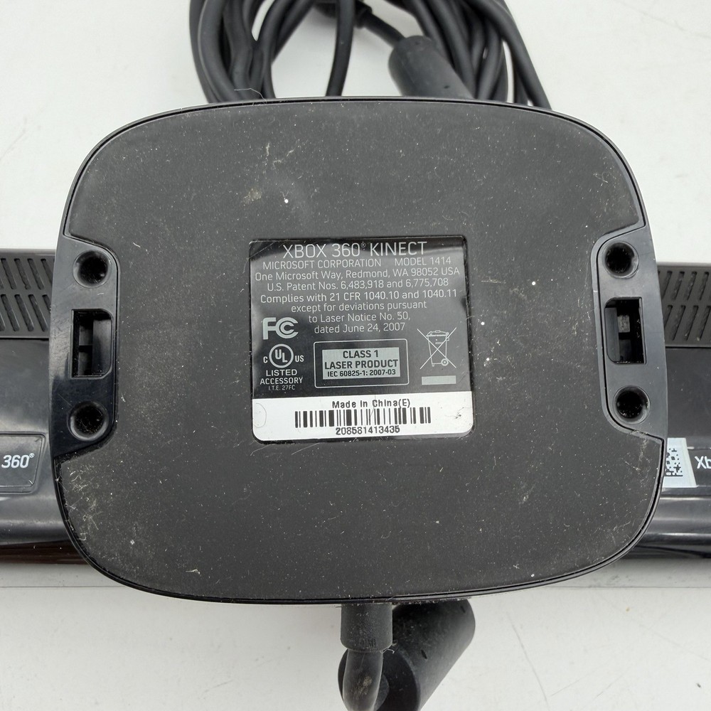 Microsoft Xbox 360 Motion Kinect Sensor Bar Camera Black, 1414 Model