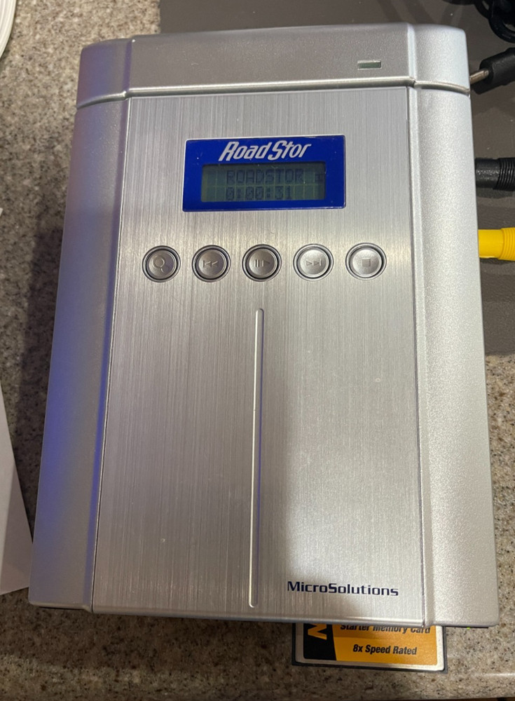 VINTAGE MICROSOLUTIONS ROADSTOR 401010 DVD CDR USB CARD READER **PLS READ