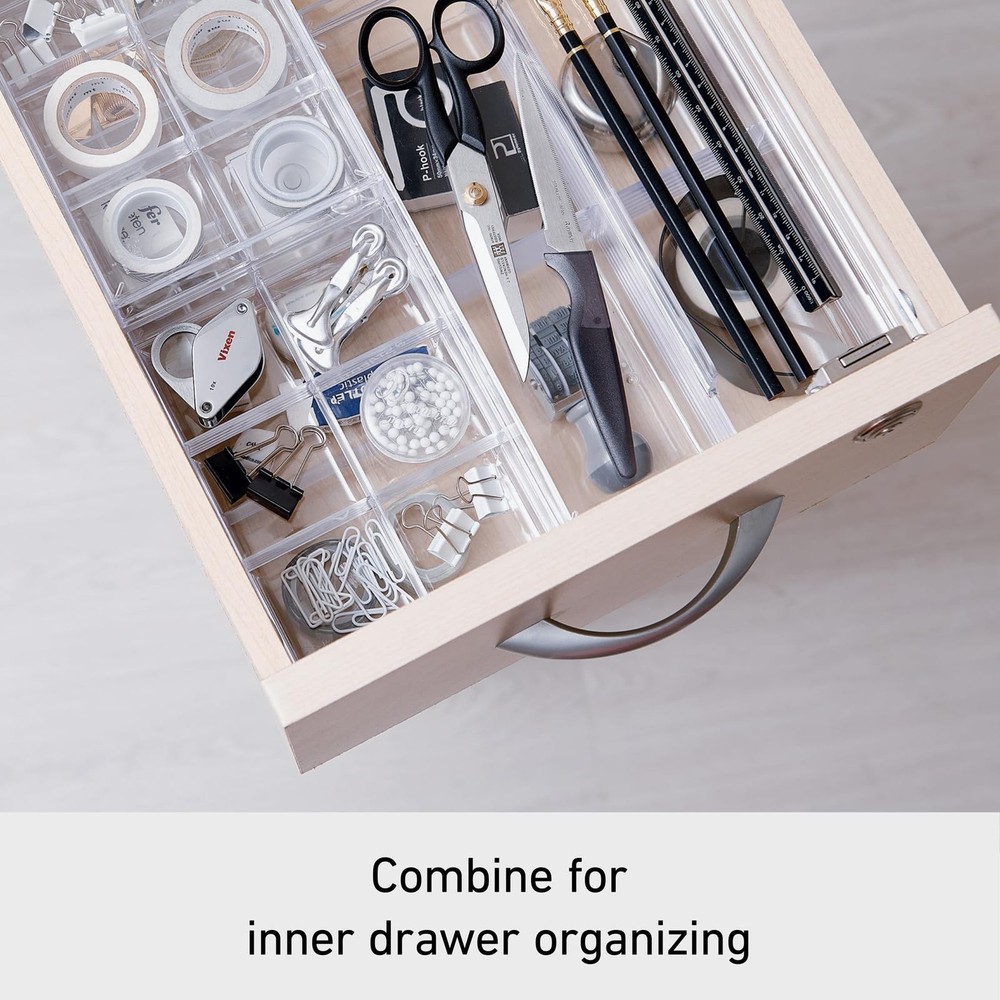 Like-it | MX-T11 | System Tray | Stackable Organizer | Drawer Organizer | A6 ...
