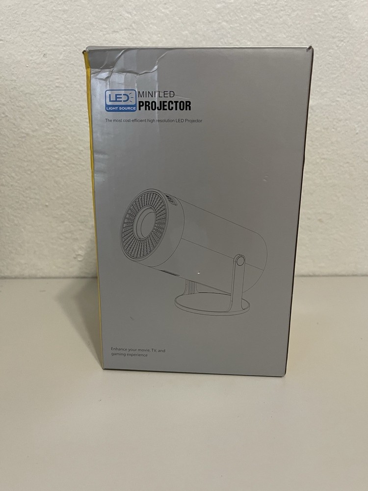 Mini Projector with WiFi and Bluetooth, 4K Projector, Portable Projector for ...