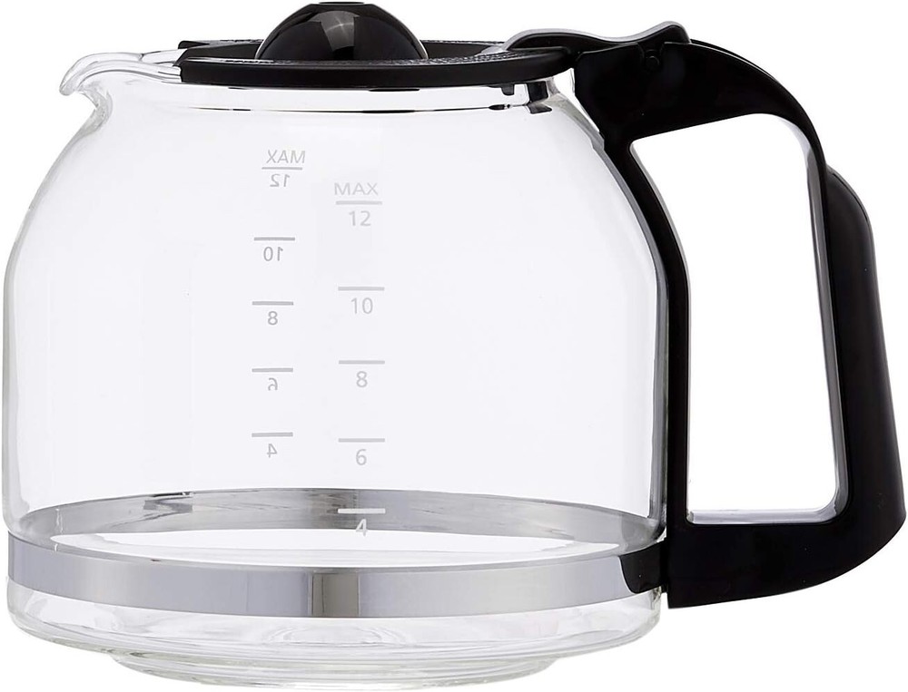 Amazon Basics 12 Cup Coffee Maker Reusable Filter Black Stainless