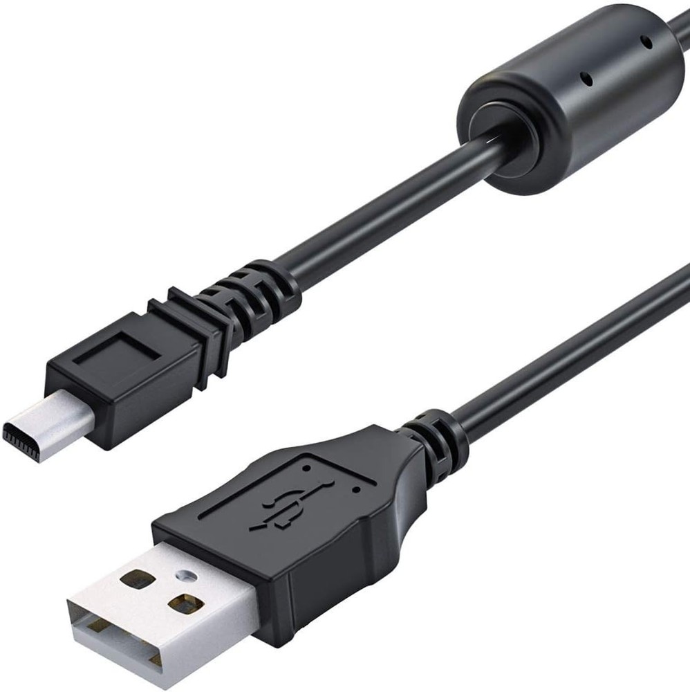 USB Data Sync Cable Cord for Panasonic Camera Lumix DMC-FP7/D DMC-ZS20/a ZS20s/p