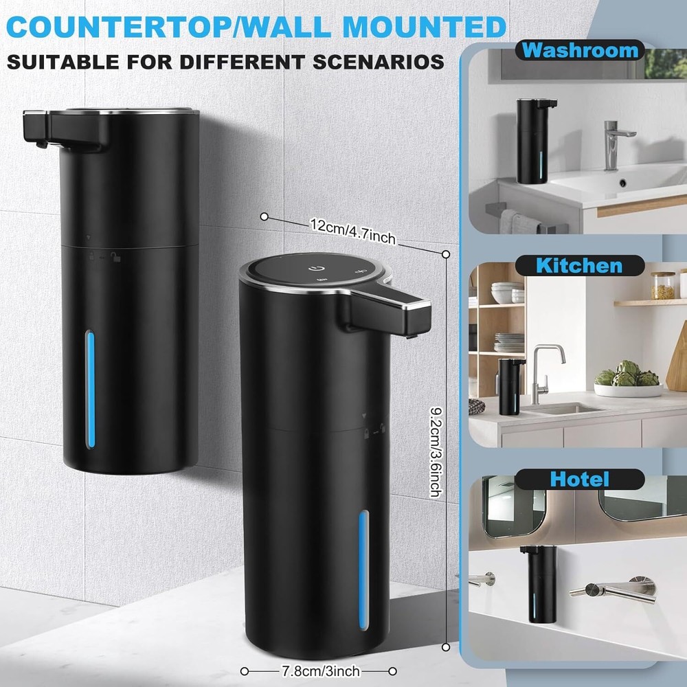 14oz Automatic Soap Dispenser Touchless Liquid Vertical Hand Soap Dispenser