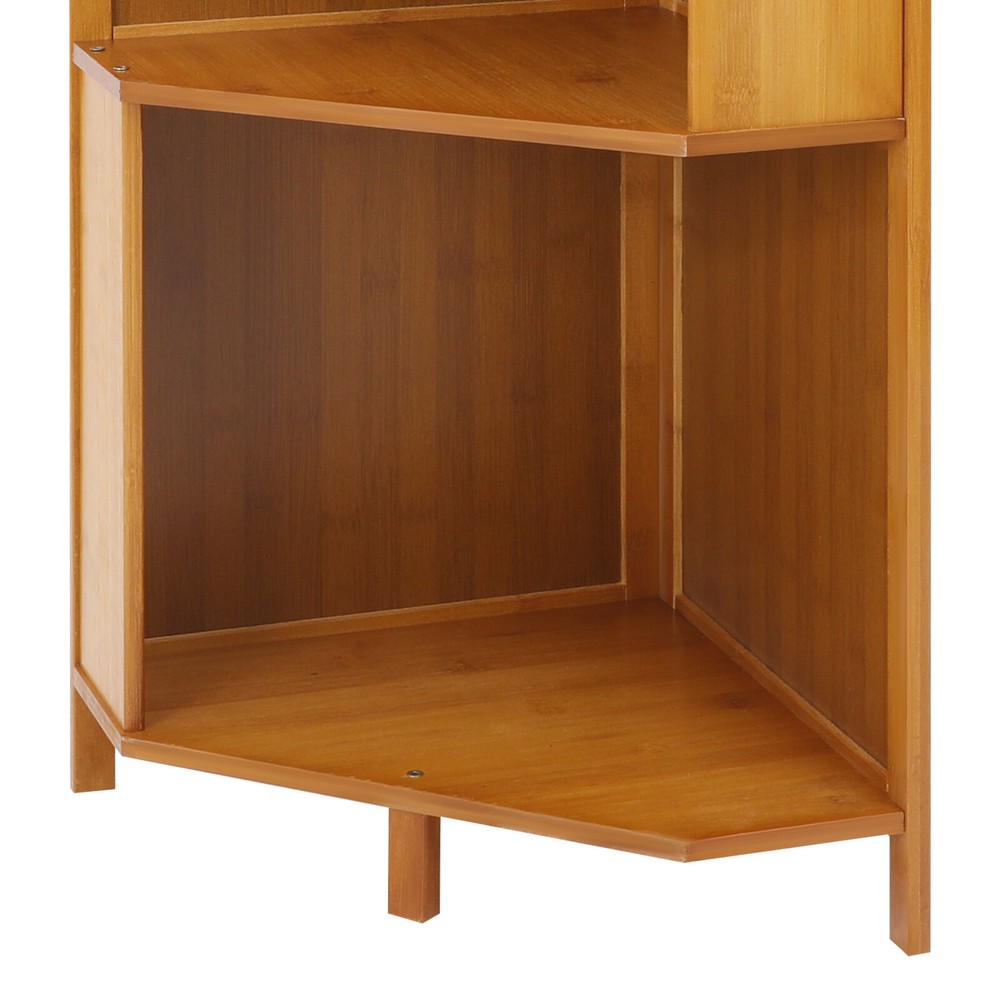 Corner Bookcase A-Shaped Display Bookshelf Multifunctional Storage Display Stand