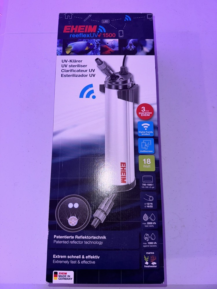 NEW Eheim ReeflexUV+e 1500 UV Sterilizer