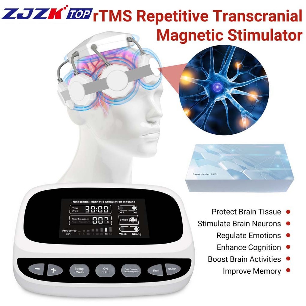 rTMS Brain Stimulation Device Magnetic Therapy Machine for OCD Migraine Support