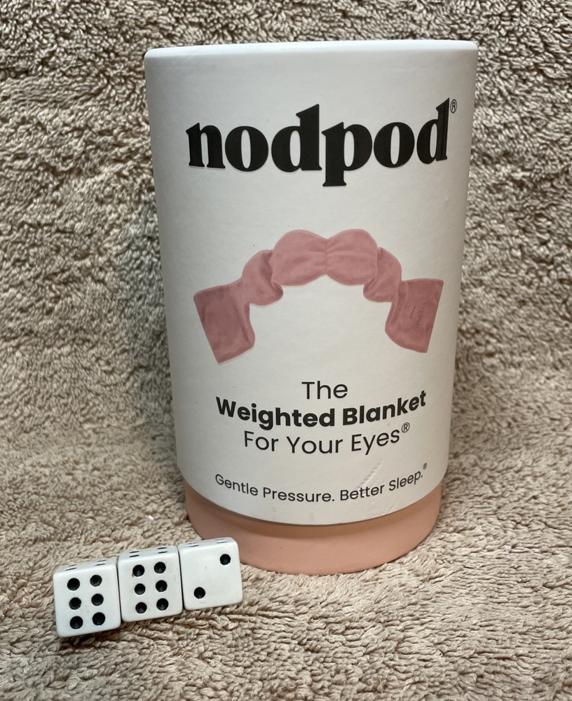 Nodpod Weighted Blanket /  Light Blocking Design for Sleeping Blush Pink New