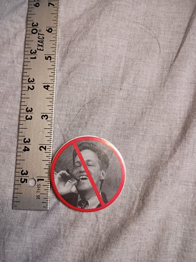 Not Norm Coleman Pinback Button Senate 2.25 Inch
