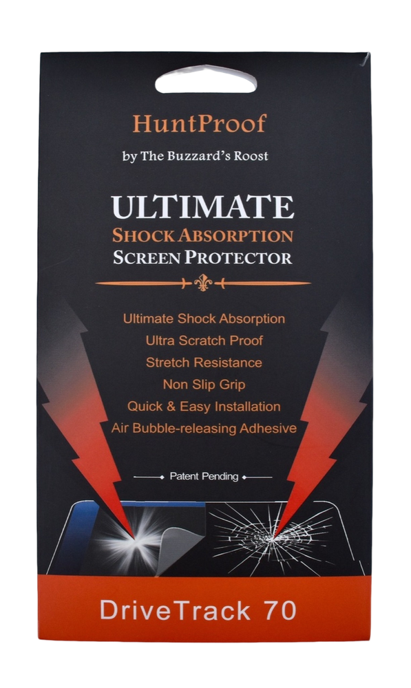 HUNTPROOF SCRATCH RESISTANT SCREEN PROTECTOR FOR GARMIN DRIVETRACK 70