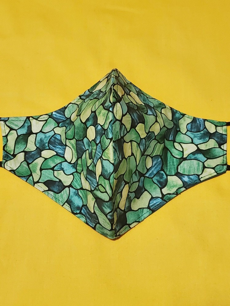 Stained Glass Adjustable Face Mask