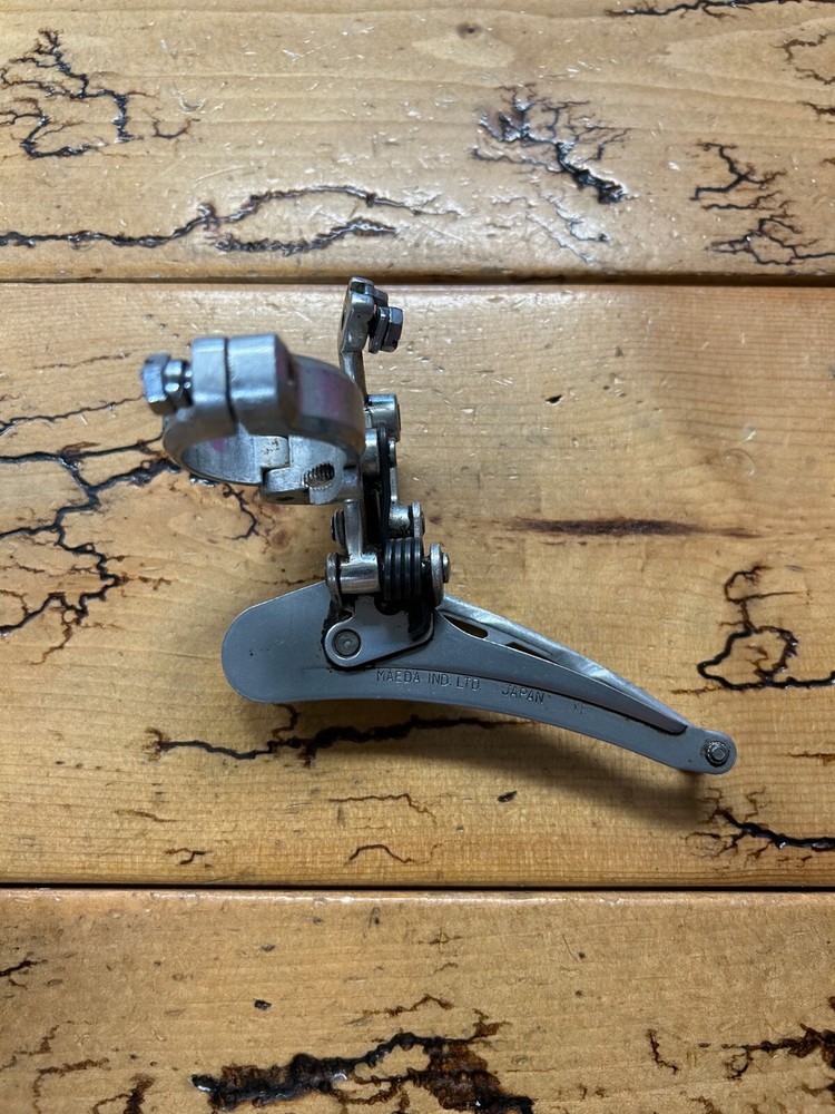 Vintage Suntour ARX Front Derailleur Clamp On 28.6 Bottom Pull Silver