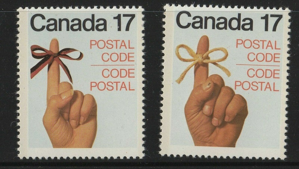 CANADA NO 815 TO 816, POSTAL CODE, MINT NH