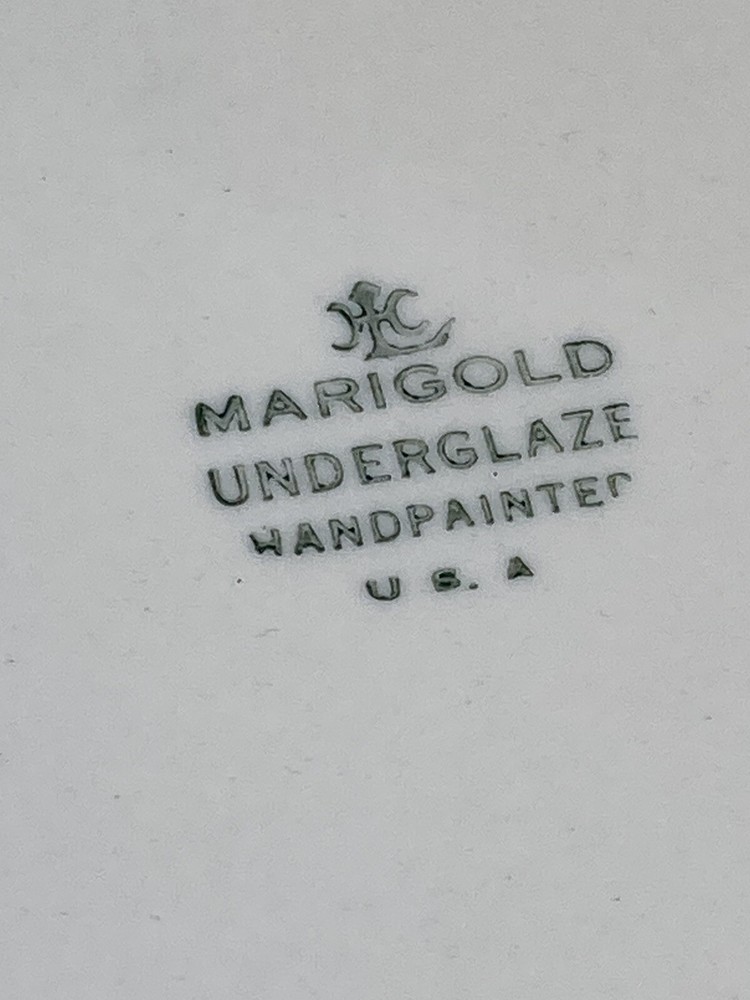 homer laughlin marigold platter