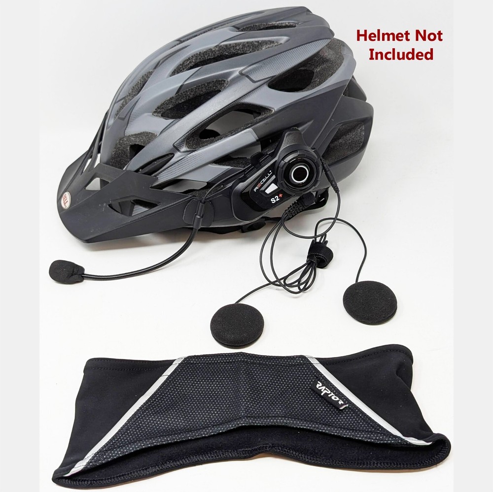 Cyclist Bicycle Bluetooth Intercom Rider Helmet Voice Chat Communication Device